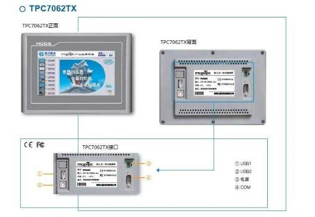 昆化触摸屏TPC7062TX