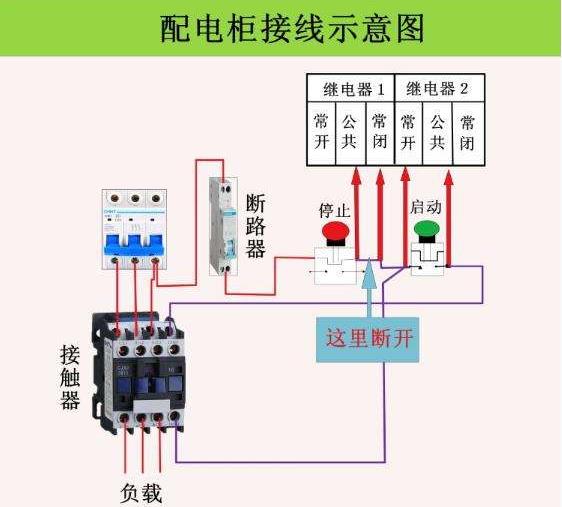 配电柜接线原理图